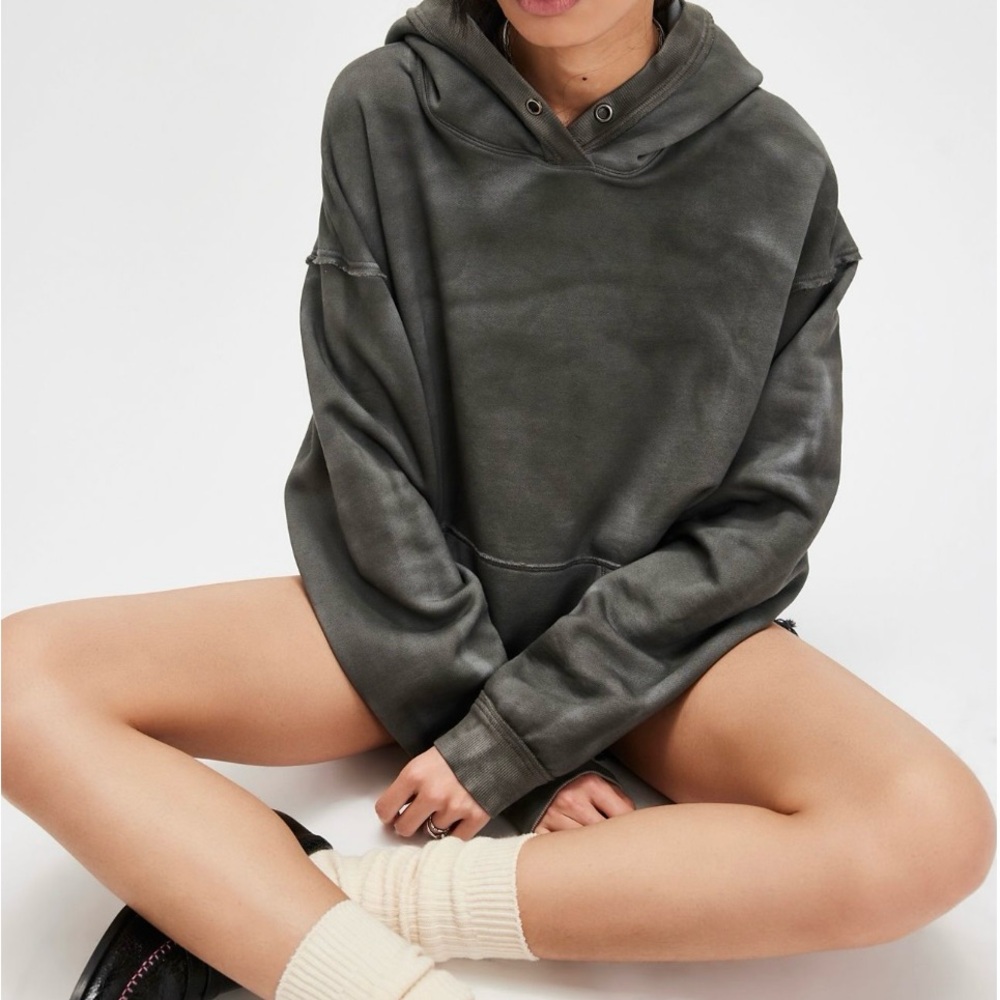 Free People Washed Hoodie